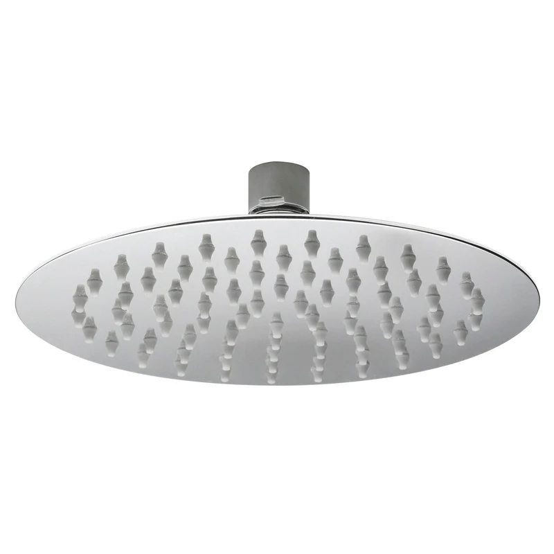 Lana Slimline Round Fixed Head Shower 200 x 200mm - Chrome