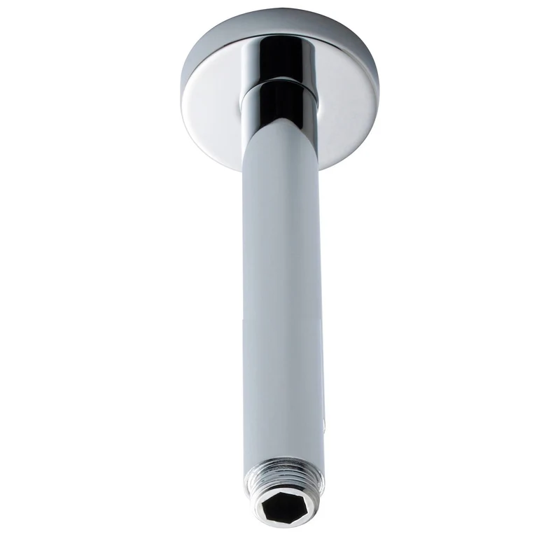 Lana Round Ceiling Shower Arm 300mm - Chrome