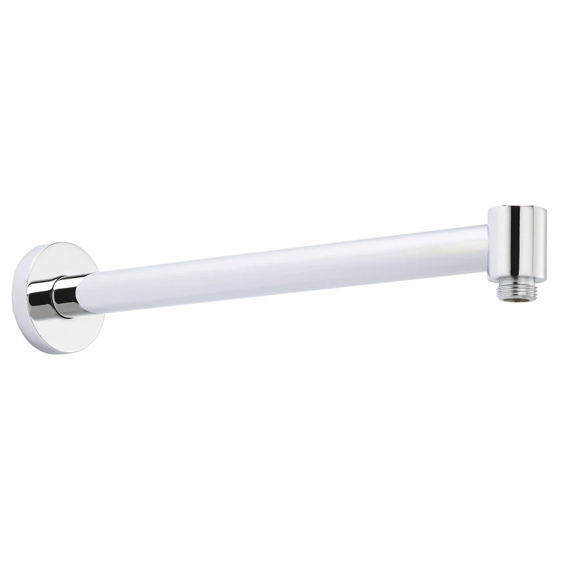 Lana Contemporary Wall Mounted Shower Arm - Chrome