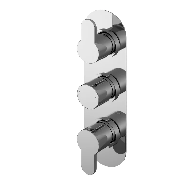 Lana 2 Outlet Concealed Thermostatic Valve With 3 Handles