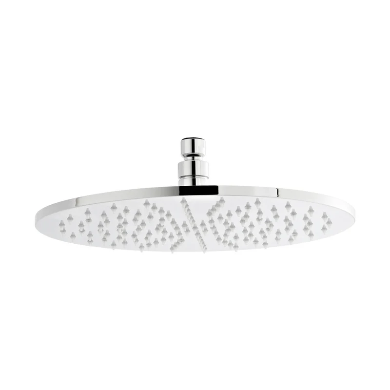 Nuie Round Led Fixed Head Contemporary Chrome Brass 58x300x300mm