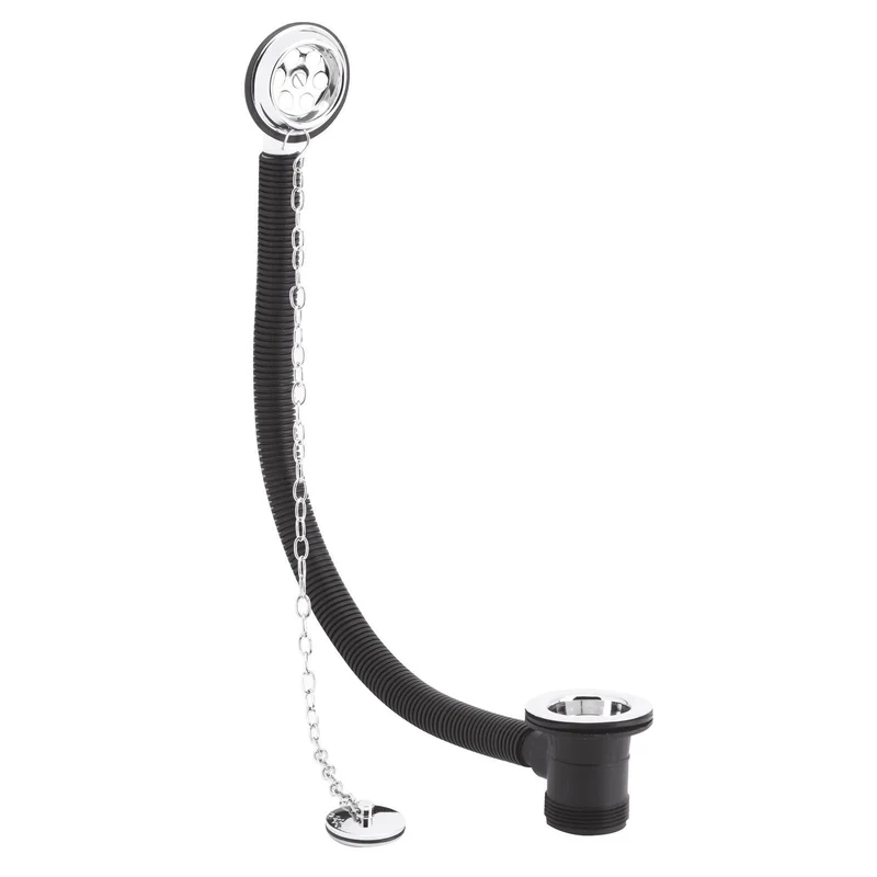 Bath Plug & Link Chain Waste With Retainer