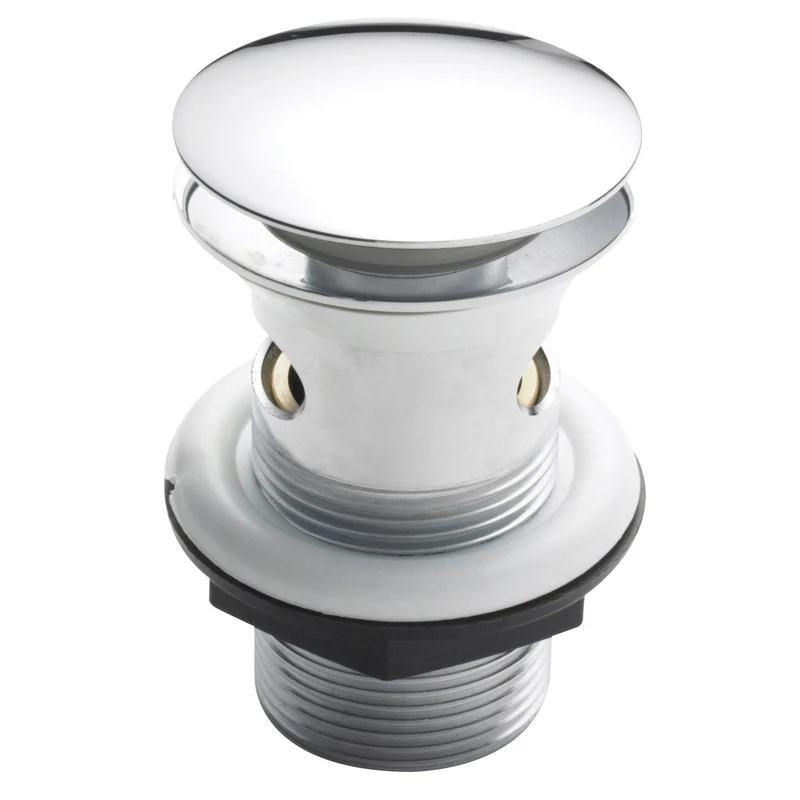 Easy Clean Slotted Push Open Basin Waste