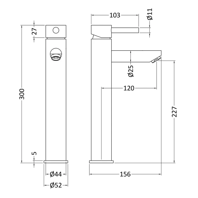 Jenson Tall Basin Mixer