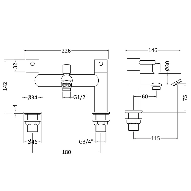 Jenson Bath Shower Mixer