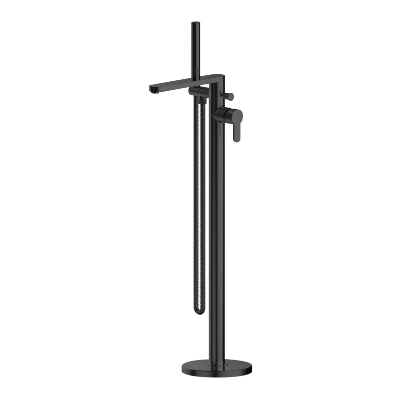 Lana Black Freestanding Bath Shower Mixer