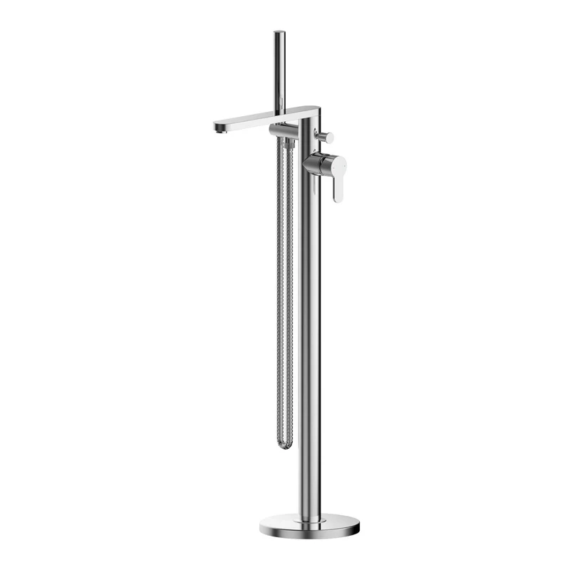 Lana Chrome Freestanding Bath Shower Mixer Tap