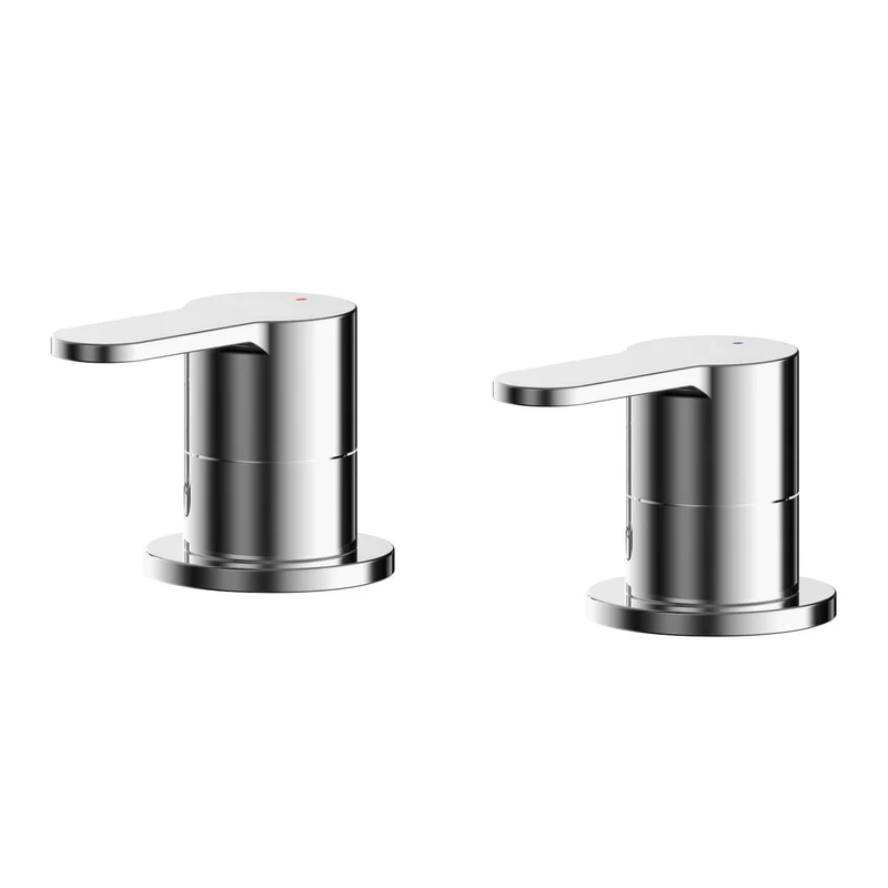Lana Chrome Bath Panel Valves
