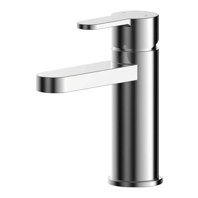 Lana Chrome Basin Mixer Tap With Push Open Waste