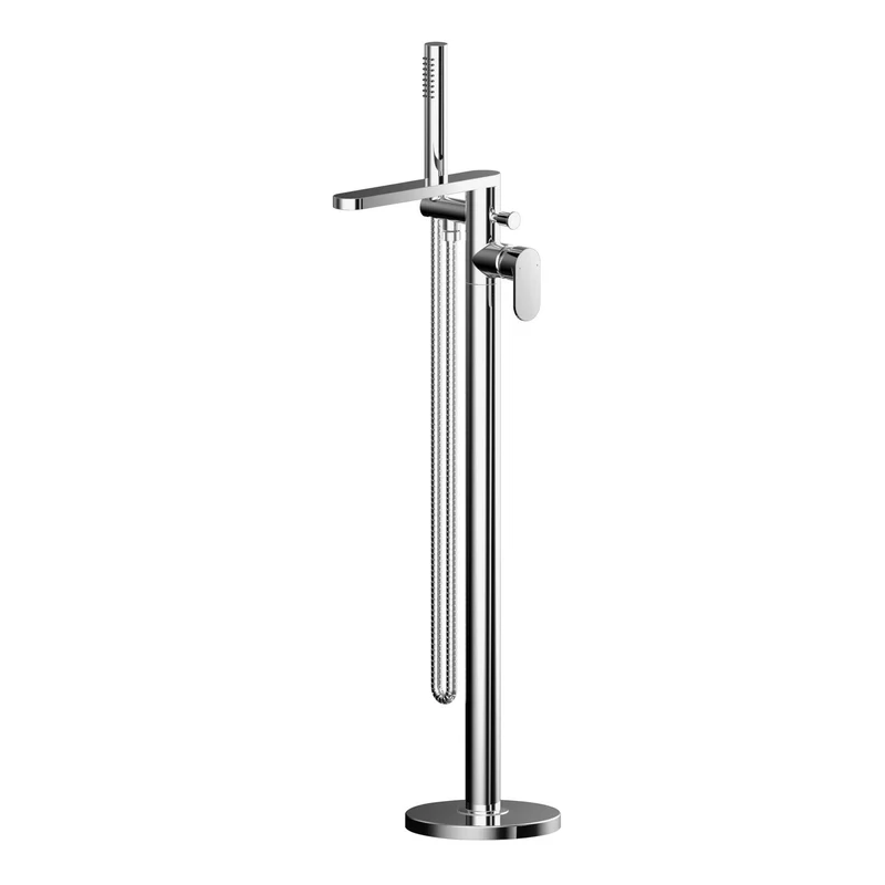 Capri Chrome Freestanding Bath Shower Mixer