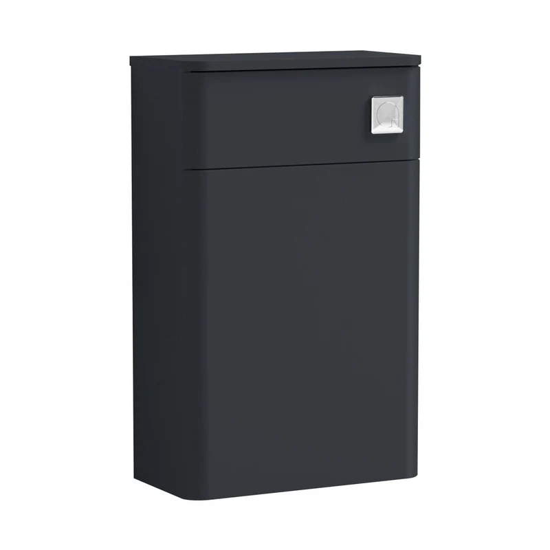 Nuie Core 500mm Wc Unit Contemporary Soft Black MDF Painted Matt 814x505x260mm