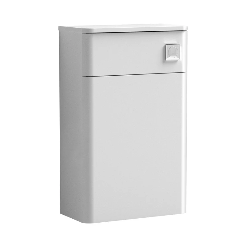 Nuie Core 500mm Wc Unit Contemporary Gloss White MDF Painted Gloss 814x505x260mm