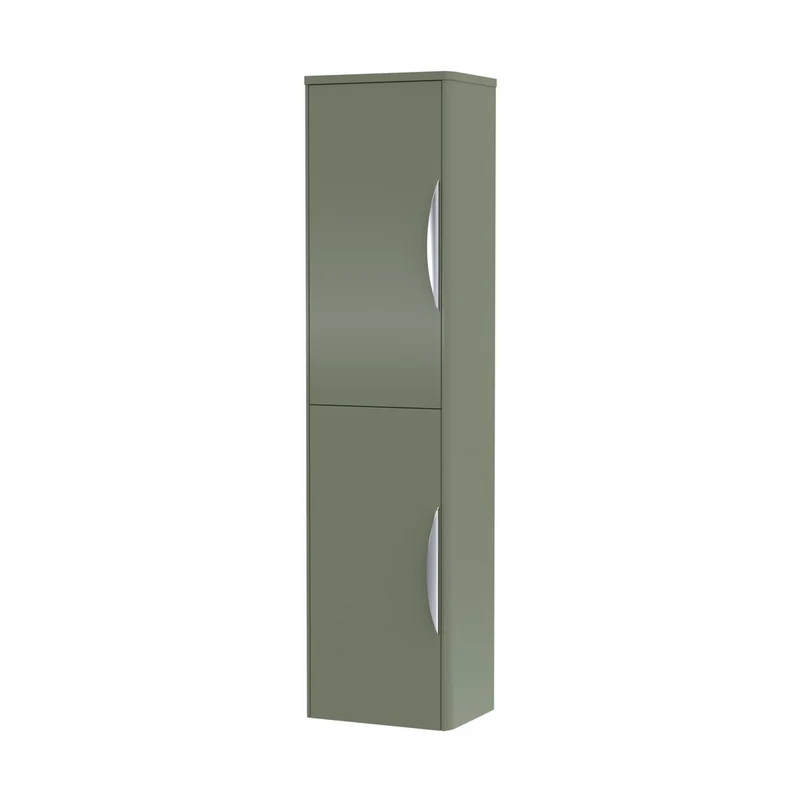 Nuie Parade 350mm Tall Unit Contemporary Satin Green MFC Painted Matt 1399x356x253mm