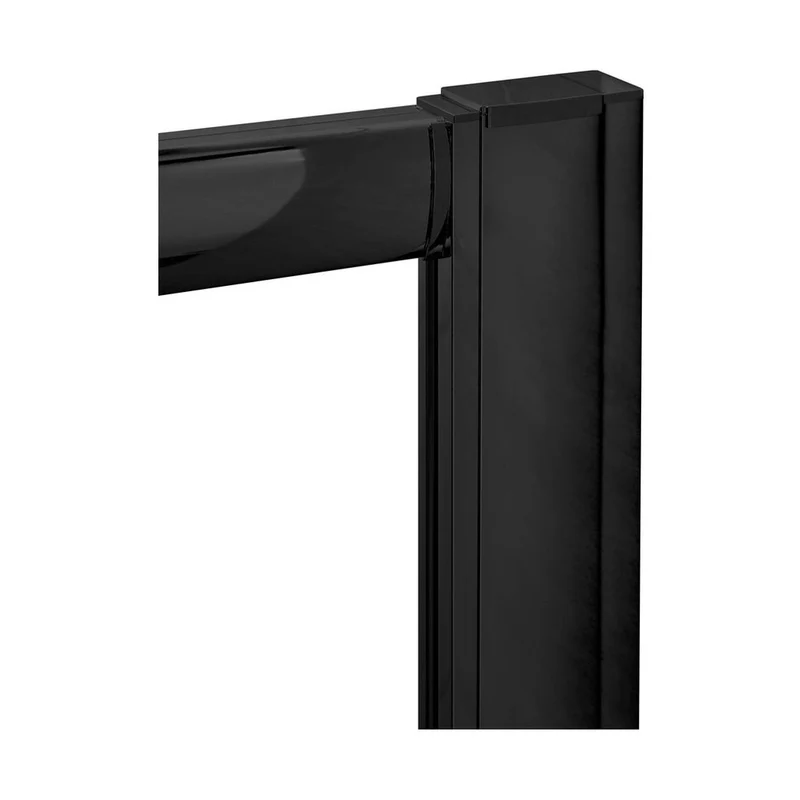 Nuie 1900mm Profile Extension Kit For Rene Enclosures Contemporary Matt Black Aluminium 1900x17x27mm