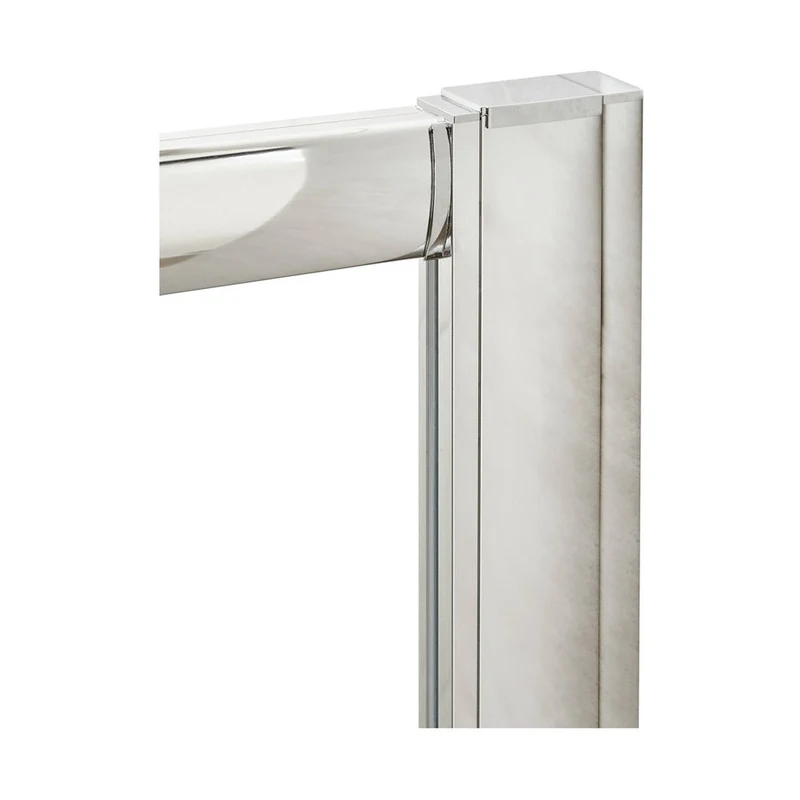 Nuie 1900mm Profile Extension Kit For Rene Enclosures Contemporary Chrome Aluminium 1900x17x27mm