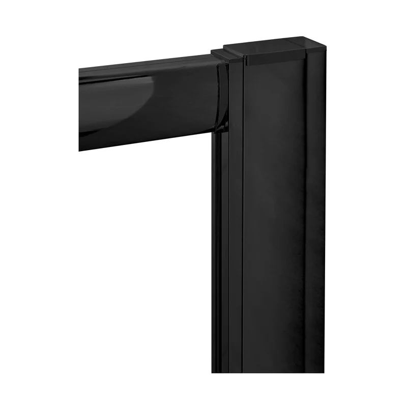 Nuie Enclosure Accessories 1900mm Profile Extension Kit Contemporary Matt Black Aluminium 1900x20x49mm