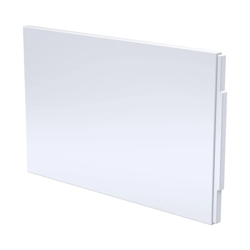 Nuie Acrylic End Panel (800mm) Contemporary European White 510x800x25mm