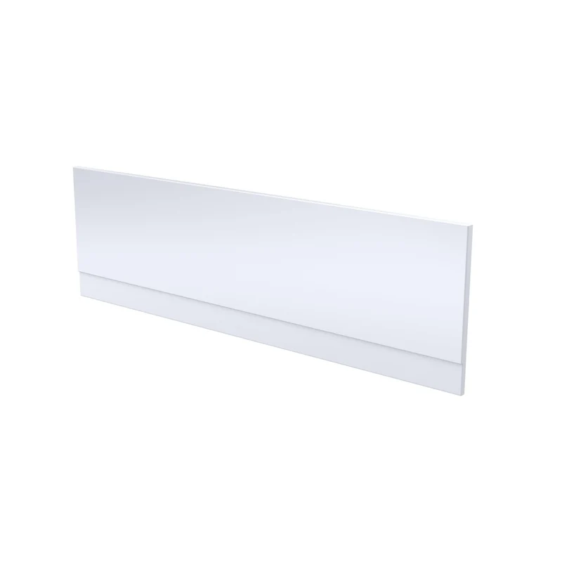 Nuie Acrylic Front Panel (1700mm) Contemporary European White 510x1700x25mm
