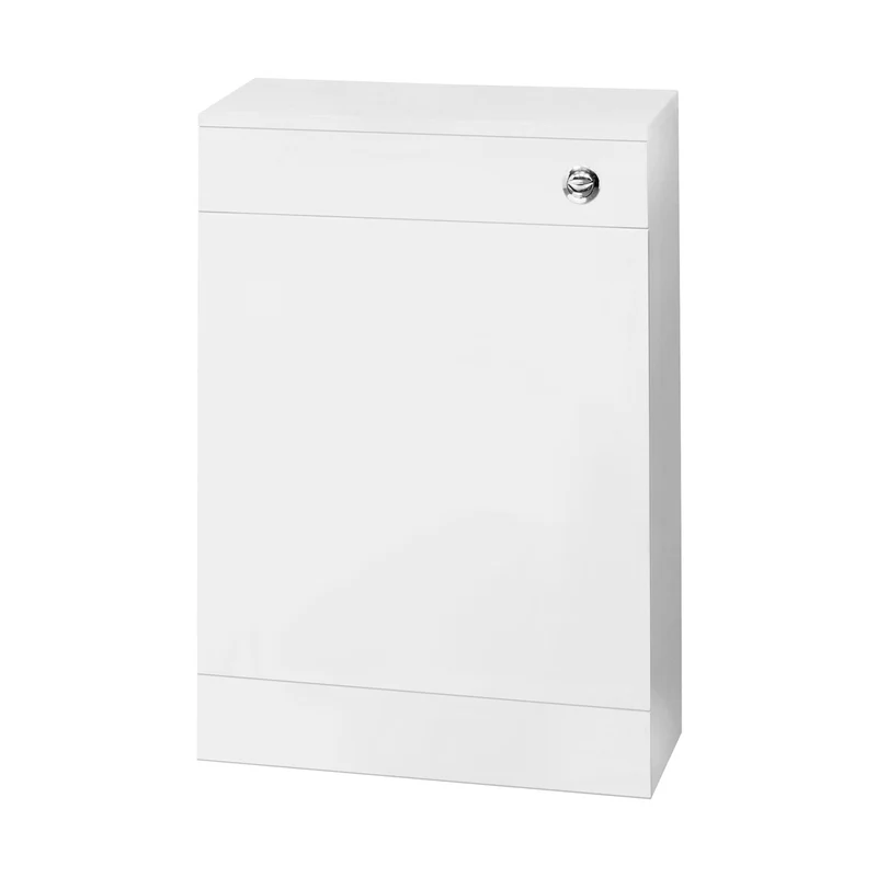 Nuie Mayford 500mm Wc Unit Including Concealed Cistern Contemporary White MFC Painted Gloss 770x500x202mm