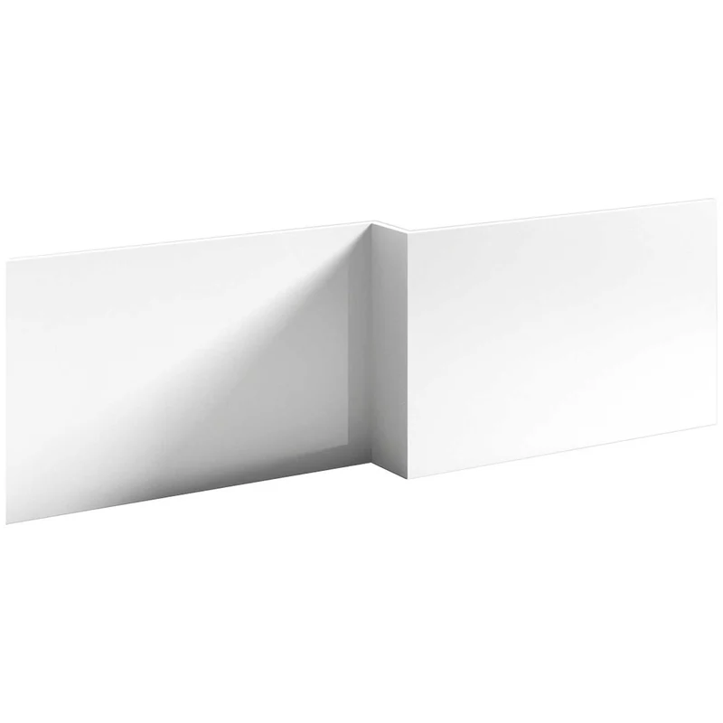 Cape Acrylic L Shape Shower Bath Front Panel
