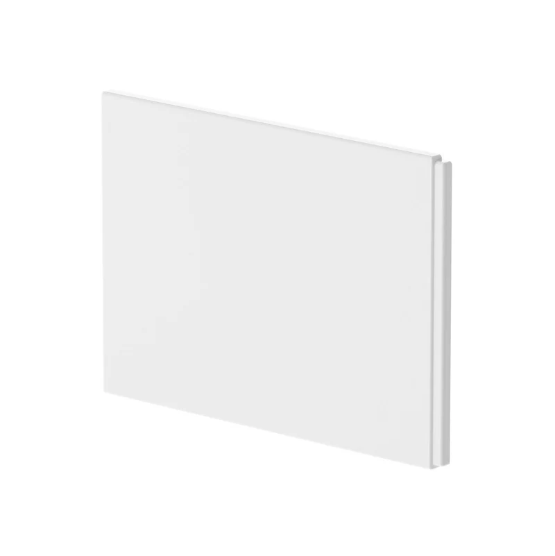 Capri Acrylic B Shape Shower Bath End Panel 750mm