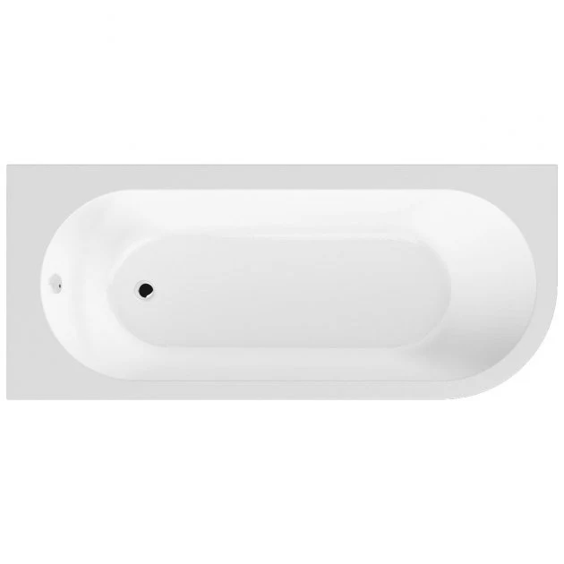 Capri Corner Bath With Panel 1700 x 725mm
