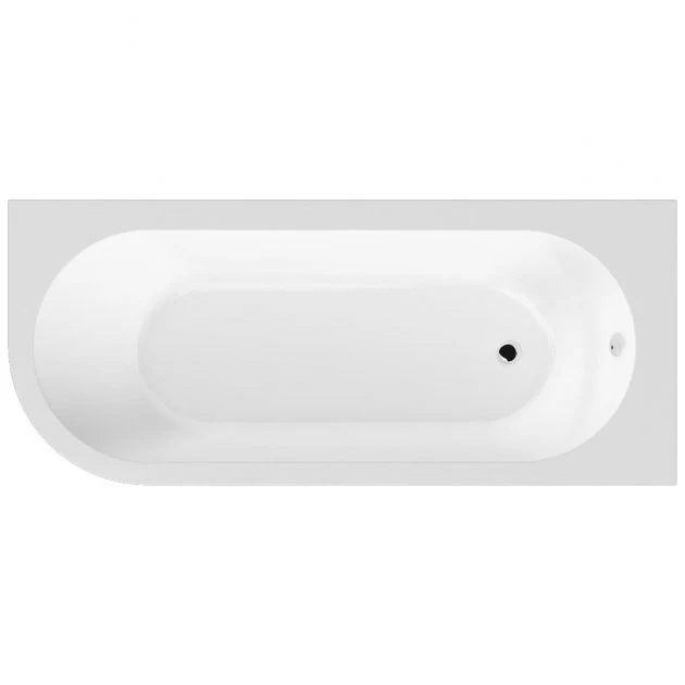 Capri Corner Bath With Panel 1700 x 725mm