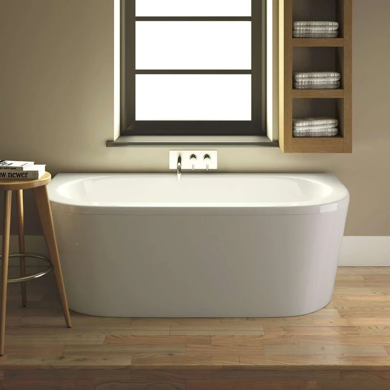 Capri Back To Wall Bath With Panel 1700 x 750mm