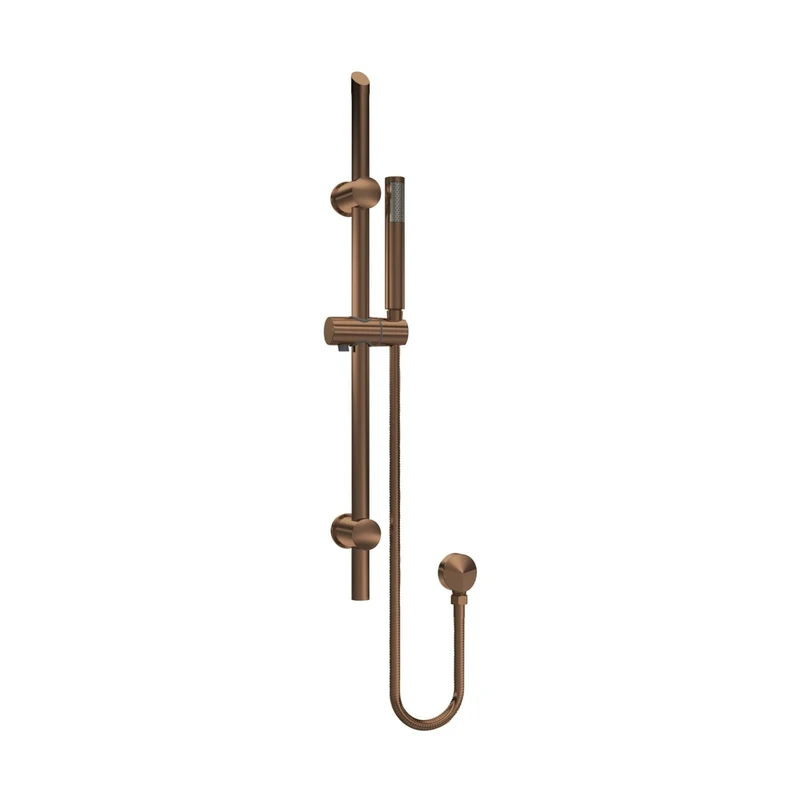 Nuie Slide Rail Kit Contemporary Brushed Bronze ABS,brass 740x140x76mm