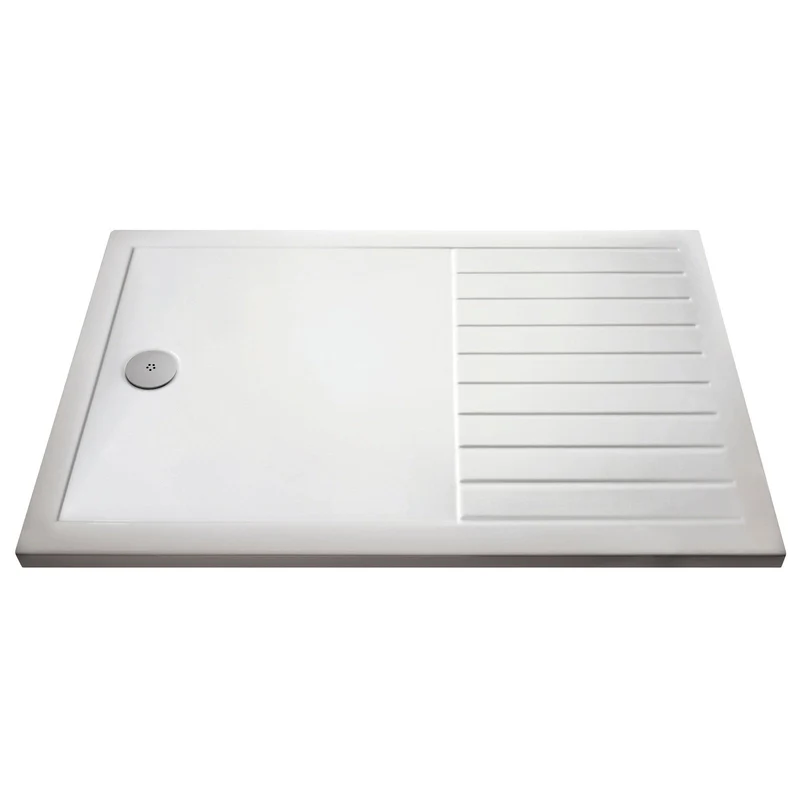 Walk In Shower Tray & Waste 1600 x 800mm