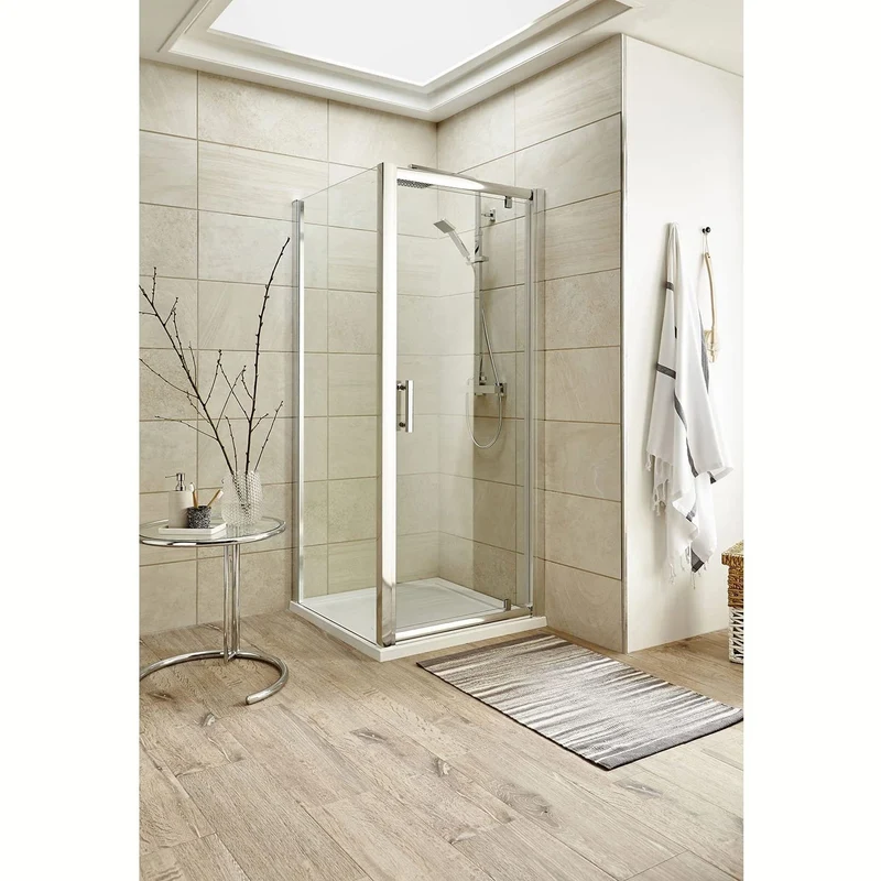 Stone Resin 40mm Square Shower Tray & Waste 900 x 900mm