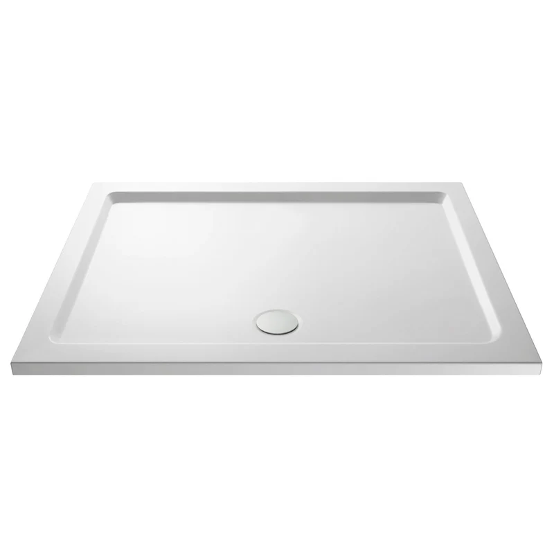 Stone Resin 40mm Rectangular Shower Tray & Waste 1400 x 760mm