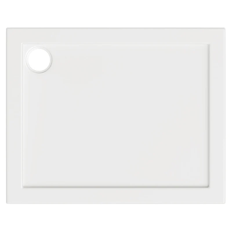 Stone Resin 40mm Rectangular Shower Tray & Waste 1200 x 700mm