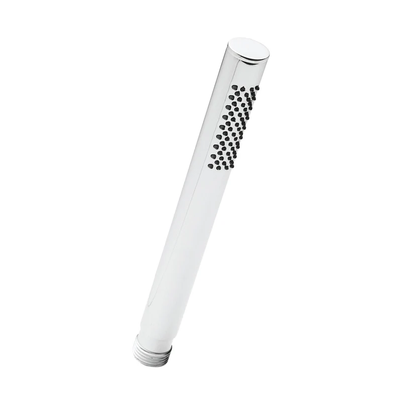 Nuie Shower Parts Brass Pencil Handset Contemporary Chrome Stainless Steel 195x28x28mm