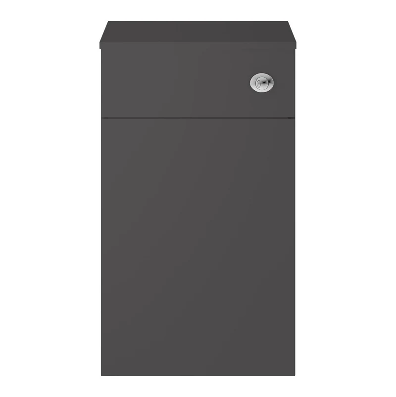 Cape 500mm Toilet Unit - Gloss Grey