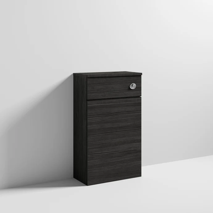 Cape 500mm Toilet Unit - Charcoal Black