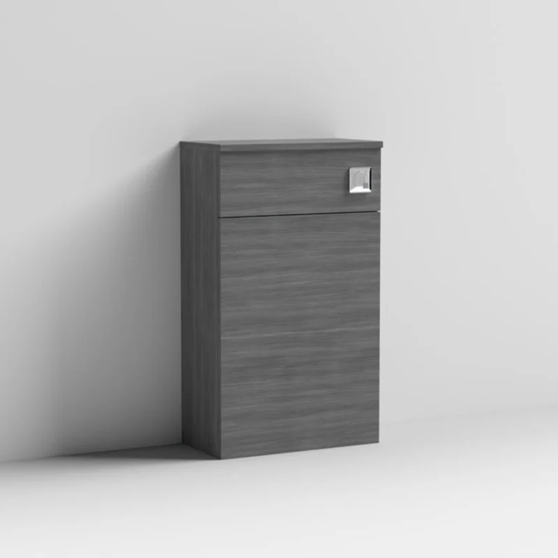 Cape 500mm Toilet Unit - Anthracite Woodgrain