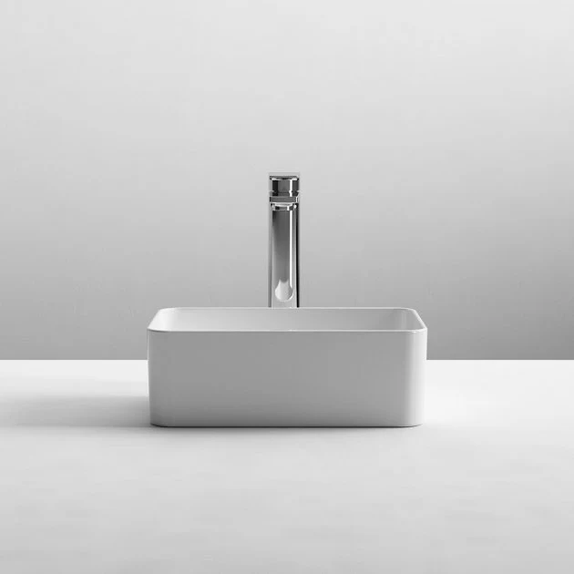 Como Rectangular 365mm Countertop Basin
