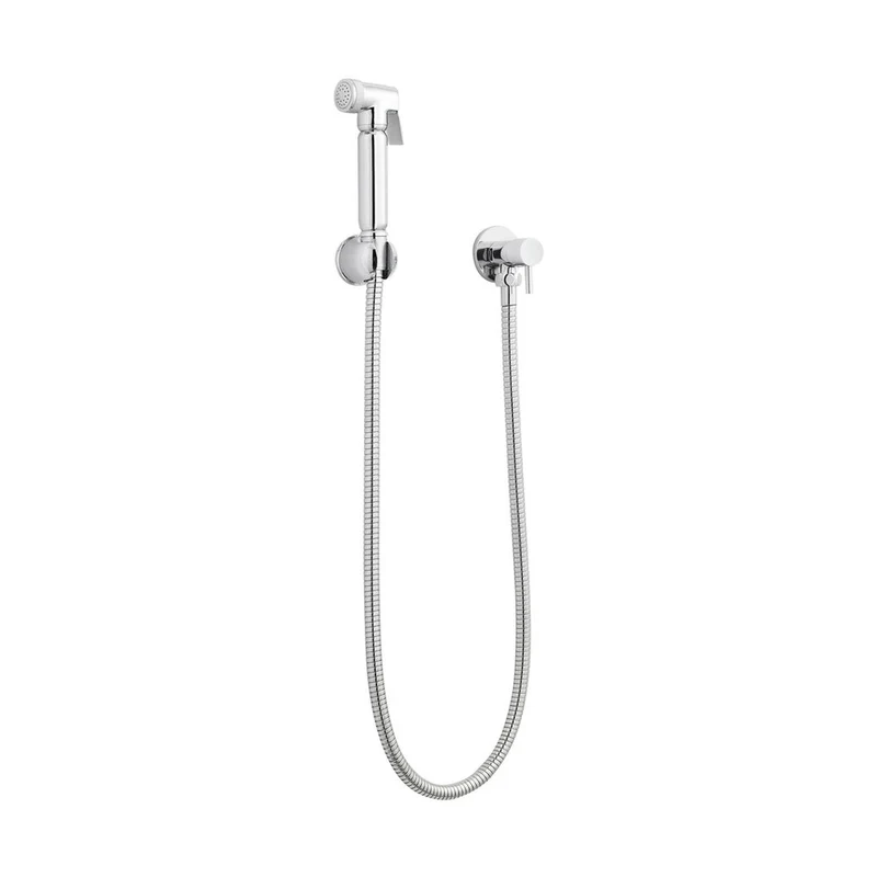 Nuie Douche Spray Kit Contemporary Chrome Brass ABS 25x25x130mm