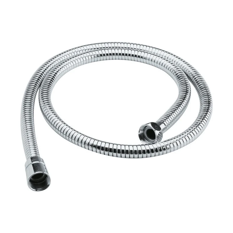 Nuie Shower Parts Shower Flex Contemporary Chrome Brass 1500x15x15mm