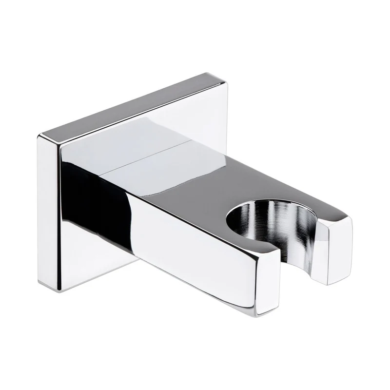 Nuie Shower Parts Wall Bracket Contemporary Chrome Brass 68x60x43.5mm
