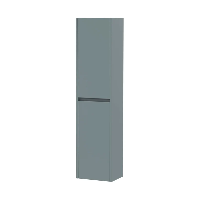 Nuie Havana Tall Unit Contemporary Coastal Grey MFC Smooth Matt 1433x350x255mm