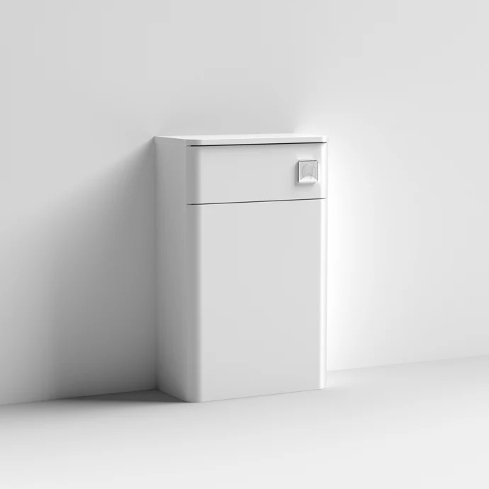 Capri 500mm Toilet Unit - Gloss White