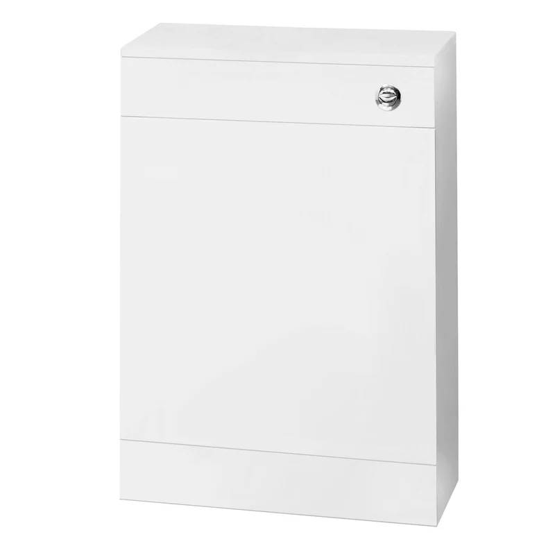Layla 500mm Slimline Toilet Unit With Concealed Cistern - Gloss White