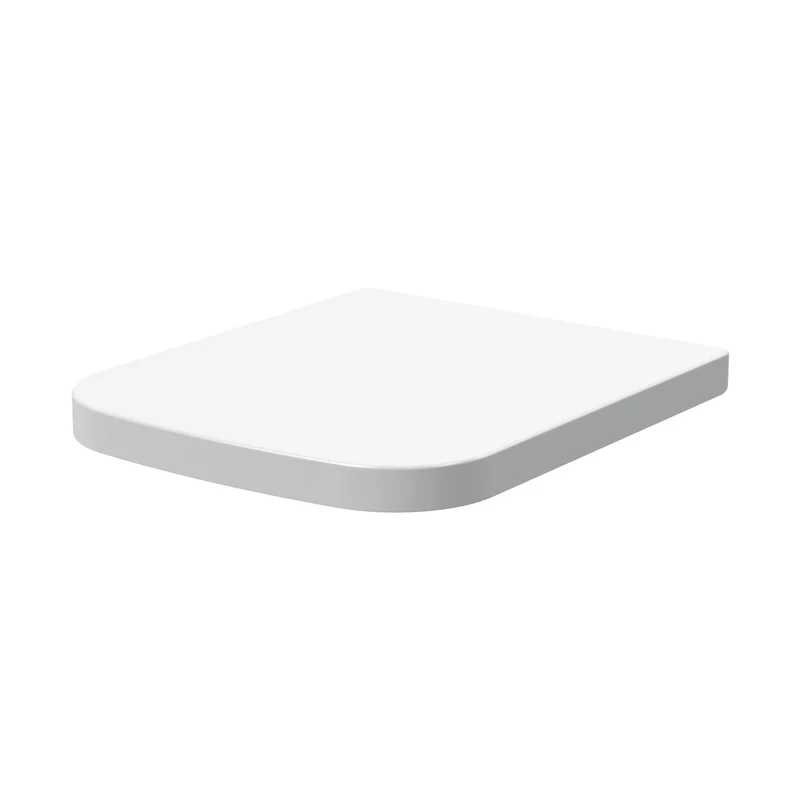 Nuie Square Wrapover Seat Contemporary White Stainless Steel Nylon,urea 33x362x420mm