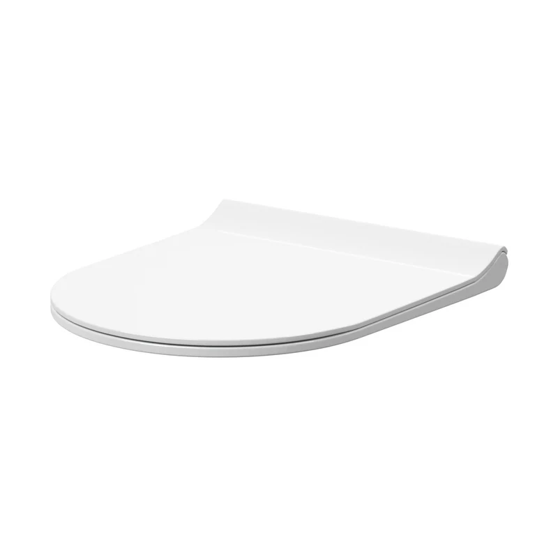 Nuie Round Sandwich Seat Contemporary White Polypropylene,stainless Steel Nylon 18x354x422mm
