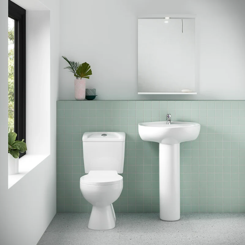 Layla Close Coupled Toilet & Seat