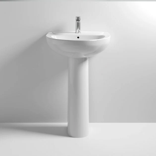 Marina 550mm Basin & Full Pedestal