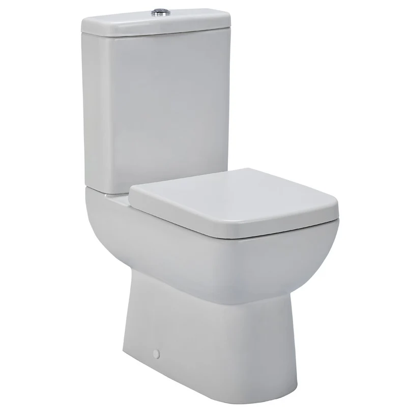 Moby Compact Close Coupled Toilet & Soft Close Seat
