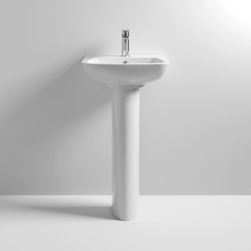 Moby 450mm Basin & Full Pedestal